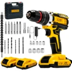 XLNT 18V Cordless Drill Machine with 10mm Chuck